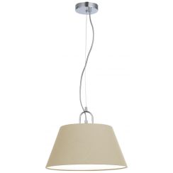 GTV Kasel Pendelleuchte 3x40 W cremig OS-KAS2-05-DEC
