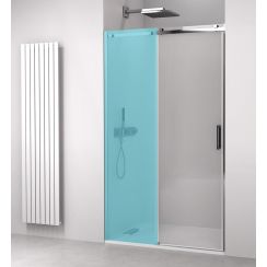 Polysan Thron Line Duschtüren 150 cm Schiebe- chrom Glanz/durchsichtiges Glas TL5015B BOX 2/2