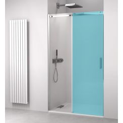 Polysan Thron Line Duschtüren 160 cm Schiebe- chrom Glanz/durchsichtiges Glas TL5016A BOX 1/2