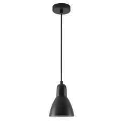 GTV Etore Pendelleuchte 1x25 W schwarz OS-ETO-L-E27-10-DEC