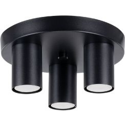 Sollux Lighting Lagos Deckenlampe 3x10 W schwarz SL.1466