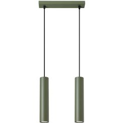 Sollux Lighting Lagos Pendelleuchte 2x10 W grün SL.1485