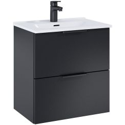 Elita Street Plus Waschtisch mit Unterschrank 51.3 cm schwarz RE020500107160