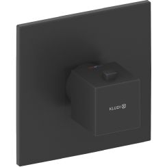 Kludi Decus Duscharmatur Unterputz mit Thermostat schwarz 547393975