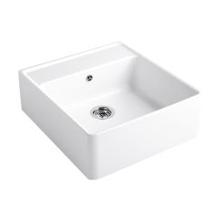 Villeroy & Boch Single-Bowl Sink Keramikspüle 63x59.5 cm weiß 632061R1HL2