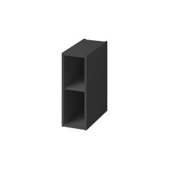 Cersanit Larga Badschrank 20x44.4x55.1 cm Seitenschrank hängend anthrazit S164-043