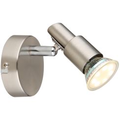 Globo Lighting Kinley Wandleuchte 1x3 W nikel 57385-1