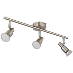 Globo Lighting Kinley Wandleuchte 3x3 W nikel 57385-3