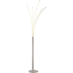 Globo Lighting Bizzy Stehlampe 1x36 W nickel 59229N