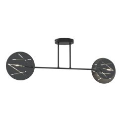 Emibig Frick Deckenlampe 2x15 W schwarz 1415/2