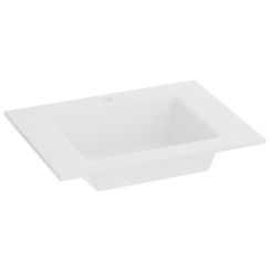 LaVita Provo Waschbecken 61x46.5 cm rechteckig Möbel weiß glanz 5900378339892