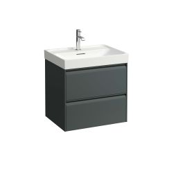 Laufen Meda Badschrank 58.4x44.8x51.5 cm Unterschrank hängend grau H4215720112661