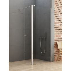 New Trendy New Soleo Walk-In Duschwand 50 cm chrom Glanz/durchsichtiges Glas K-0754