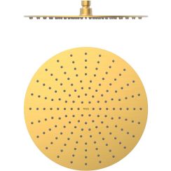 Tres Kopfbrause 30x30 cm rund gold 134315010OM