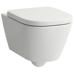 Laufen Meda WC-Becken hängend Spülrandlos mit Wirbelspülung weiß Matte H8201107570001
