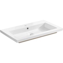 Comad Spirit Waschbecken 81x46 cm rechteckig Möbel weiß glanz UM-8070 SPIRIT 80