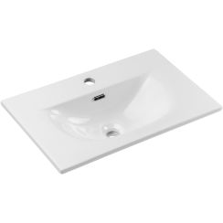 Comad Sky 3 Waschbecken 61x40 cm rechteckig Möbel weiß glanz SKY 3 60CM ( E-8099-3-60 )