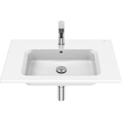 Roca Gap Waschbecken 70x46 cm rechteckig Möbel weiß glanz A3279A7000