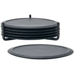 Zone Denmark Singles Glasuntersetzer 10x10x3.1 cm schwarz 330303
