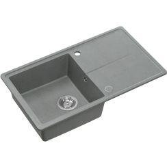 Quadron Tony GraniteQ-Spüle 78x45 cm grau/graphit/onyx HTO7845SZK