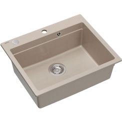 Quadron Kurt 110 GraniteQ-Spüle 59.5x50 cm beige HCQ5052BEZP