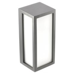 GTV Vasti Außenwandleuchte 1x12 W graphit OS-VASE27G-30
