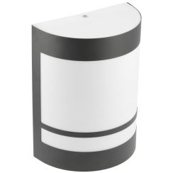 GTV Eso Außenwandleuchte 1x11 W schwarz OS-ESOE2711-20