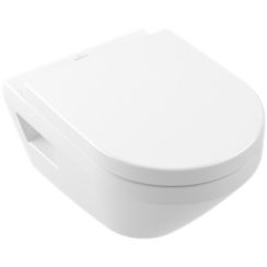 Villeroy & Boch Architectura miska WC wisząca bez kołnierza CeramicPlus Weiss Alpin 5684CLR1