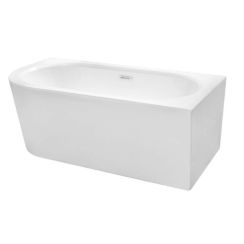 Besco Avita A-Line Vorwand-Badewanne 159x74.7 cm rechteckig weiß #WAA-160ALBN