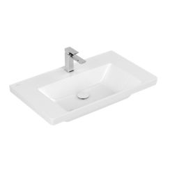 Villeroy & Boch Subway 3.0 umywalka 80x47 cm prostokątna ścienna-meblowa biała 4A708101
