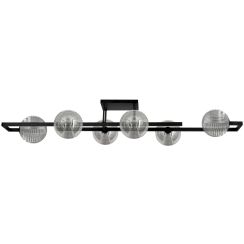 Kaja Tores Deckenlampe 6x10 W schwarz-graphit K-5772