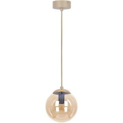 Kaja Felix Pendelleuchte 1x10 W bernstein-beige K-5780