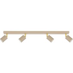 Kaja Mati Deckenlampe 4x10 W gold-beige K-5823