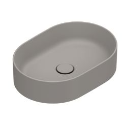 Catalano Zero Waschbecken 50x35 cm oval Aufsatzwaschbecken glanz 0122500032