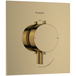 Hansgrohe Ecostat Comfort E Duscharmatur Unterputz mit Thermostat gold 33710990