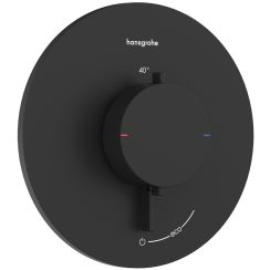 Hansgrohe Ecostat Comfort S Duscharmatur Unterputz mit Thermostat schwarz 33714670