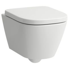 Laufen Meda WC-Set mit Sitz hängend Spülrandlos weiß H8661130000001