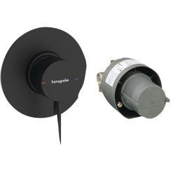 Hansgrohe Zesis S Duscharmatur Unterputz schwarz 74618670