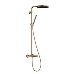 Hansgrohe Pulsify S Puro Duschset Wandmontage mit Thermostat mit Kopfbrause || 24223140