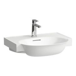 Laufen The New Classic Waschbecken 60x48 cm halbrund weiß glanz H813853R011091