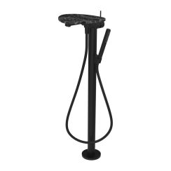 Laufen Ada Badewannen- und Duscharmatur freistehend schwarz HF506781516060