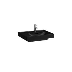 Laufen Meda Waschbecken 60x46 cm rechteckig Möbel schwarz matte H8171127161041