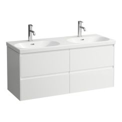 Laufen Lani Badschrank 118x45x51.5 cm Unterschrank hängend weiß H4035741122611