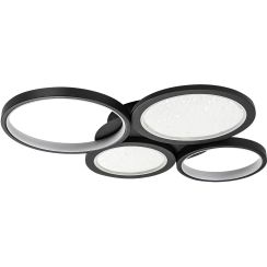 Rabalux Aranis Deckenlampe 4x40 W weiß-schwarz 71378
