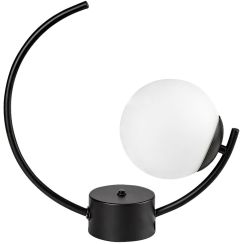 Rabalux Mesiro Tischlampe 1x25 W weiß-schwarz 74035