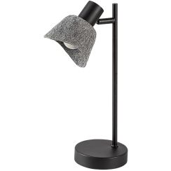 Rabalux Farelia Tischlampe 1x10 W schwarz-aschgrau 74018