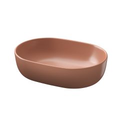 Cersanit Moduo Waschbecken 50x35.5 cm oval Aufsatzwaschbecken matte K116-131