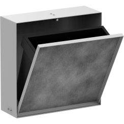 Hansgrohe XtraStoris Rock Papierkorb 4 l weiß 56089700