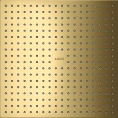 Axor ShowerSolutions Kopfbrause 30x30 cm quadratisch gold 35321990