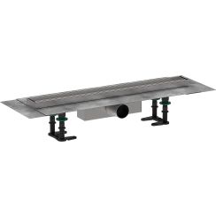 Hansgrohe RainDrain Compact Duschrinne 60 cm stahl 56175000